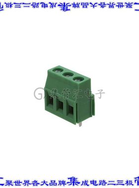 1890976 线对板连接器3POS接线端子5mm通孔水平带板