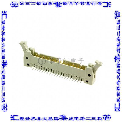 9185407903 09185407903针座连接器40POS接头2排2.54mm公形插针通