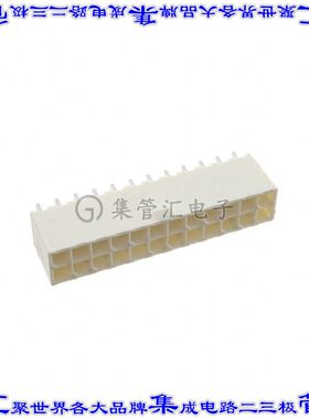 2-2825272-4 针座连接器24POS接头2排4.2mm公形插针通孔直针锡