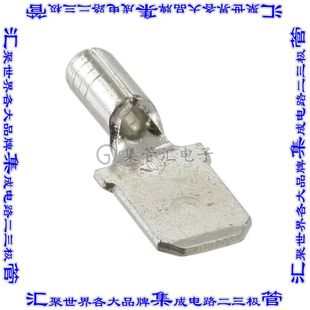 22AWG 快速连接器端子公头6.35mm压接18 MU18 250DMK