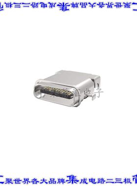 CU3924SFSFDR003-LF 连接器USB TYPE-C插座24POS USB 2.0表面贴装