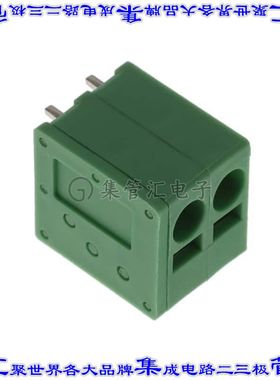 NJ0200500000G 线对板连接器2POS接线端子5mm通孔垂直带板