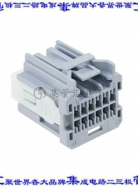 347290121 0347290121矩形连接器外壳12POS插座2排2.54mm母形插口