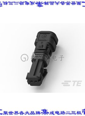 2141467-1 矩形连接器外壳2POS插座1.8mm母形插口黑色自由悬挂