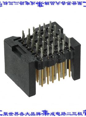 5120678-2 背板连接器30POS接头公引脚6排2.5mm通孔