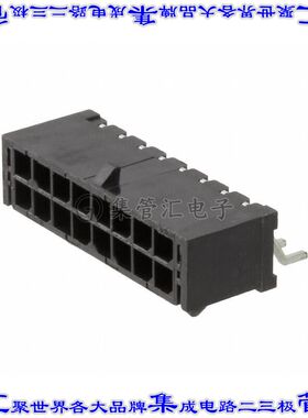 662016236022 针座连接器16POS接头2排3mm公形插针表贴SMD锡