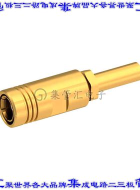 R114073000 同轴连接器SMB插头母形插口压接50欧姆自由悬挂