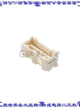 5031590810 针座连接器8POS插座1.5mm叉状通孔直针锡