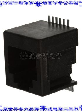 1-338086-3 接插件连接器CONN MOD JACK 6P6C VERT UNSHLD