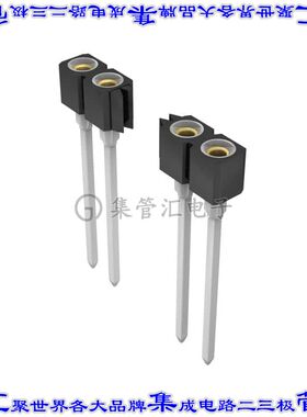 323-87-164-41-001101 针座连接器64POS插座2.54mm母形插口通孔直