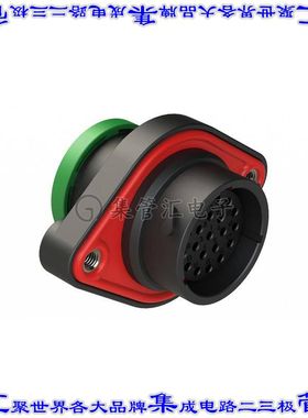 AHDP02-18-21SN-BRA 圆形连接器21POS插座外壳用于母插口黑色面板