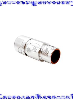 MB5JJN0900-S3 圆形连接器9(4+4电源+PE)插座外壳用于公插针银色