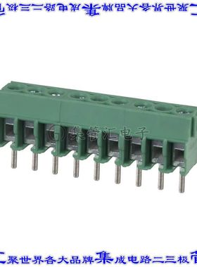 1984688 线对板连接器9POS接线端子3.5mm通孔水平带板