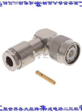 R143156000 同轴连接器TNC插头公引脚焊接50欧姆自由悬挂直角