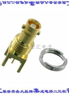 034-1028 同轴连接器BNCHD插座母插槽焊接75欧姆面板安装通孔