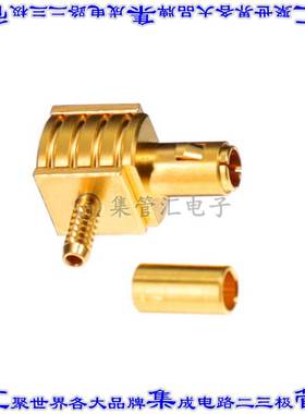 FLS.01.250.DLAE24 同轴连接器插头公引脚焊接50欧姆自由悬挂直角