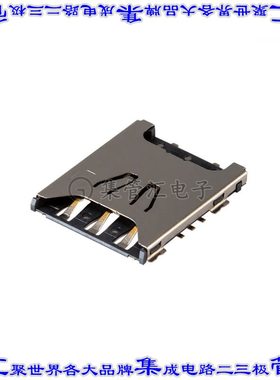 NSIM-11-B 接插件连接器NANO SIM CARD CONNECTORS, 6 POSI