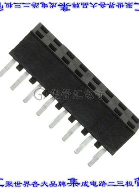 150216-6002-RB 针座连接器16POS插座2排2mm母形插口通孔直针镀金