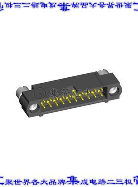 M80-5602605 矩形连接器26POS接头2排2mm公引脚黑色压接镀金自由