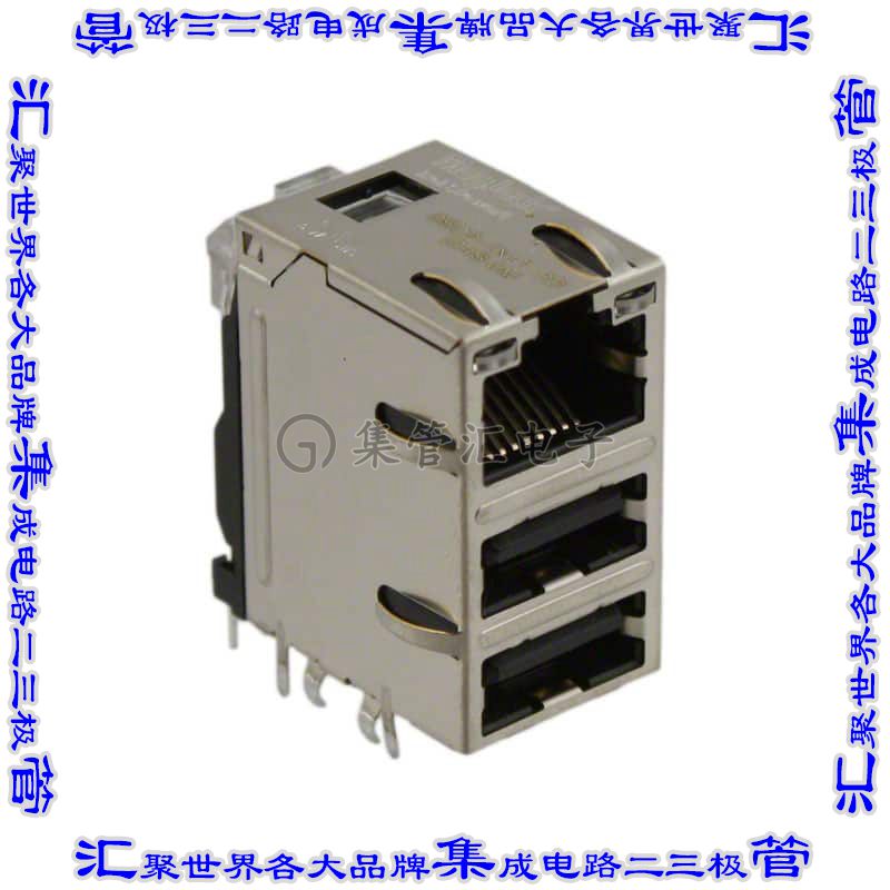 08C2-1X1T-03 接插件连接器CONN JACK 1PORT 100 BASE-T PCB