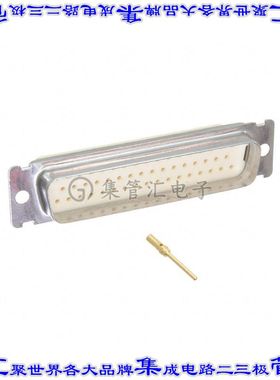 DDMA50PF225 连接器50POS插头公引脚3排D-Sub面板安装