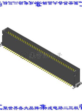 GBEC208-4005B001C1AF 针座连接器80POS接头2排1.27mm公形插针表