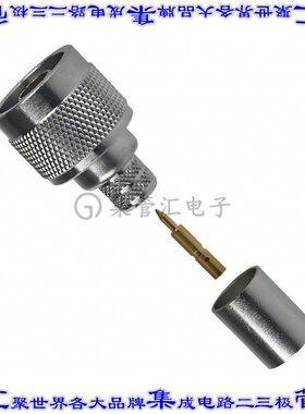 172166 同轴连接器N型插头公引脚压接50欧姆自由悬挂