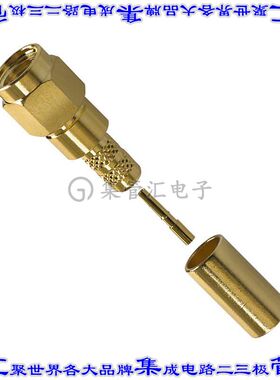 132234RP 同轴连接器RP-SMA插头母形插口焊接50欧姆自由悬挂