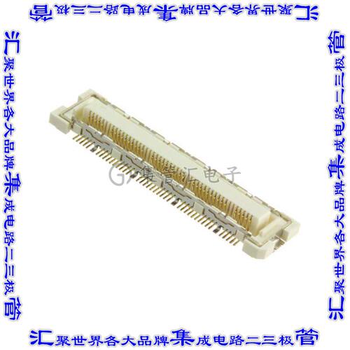 FX10B-80S/8-SV(71) 板对板连接器80POS插座中央带触点2排0.5mm表