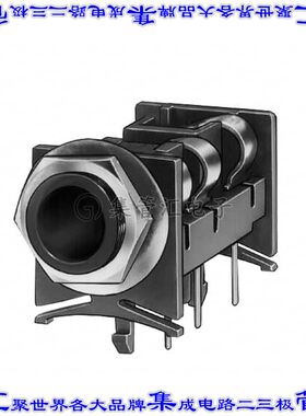 SN49B12B 接插件连接器CONN JACK STEREO 6.35MM R/A