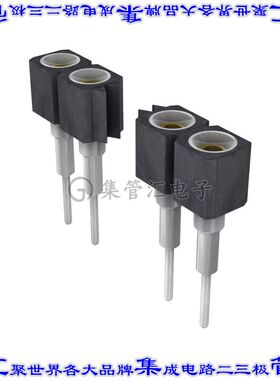 316-87-105-41-007101 针座连接器5POS插座2.54mm母形插口通孔直