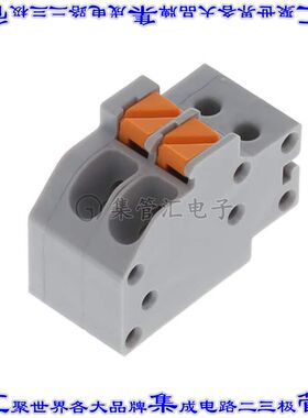 NY0210800000G 端子块连接器2POS无罩接头的插头3.5mm灰色自由悬
