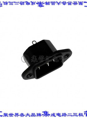 6162.0045 电源接入连接器3POS插座公型片状插脚IEC320-C14面板安