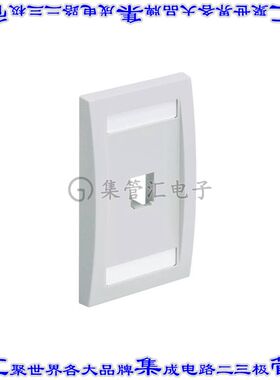 CFPE1IGY 接插件连接器FACEPLATE, 1 PORT, SINGLE GANG,