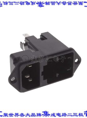 KE10.6200.151 电源接入连接器3POS插座公插片模块IEC320-C14