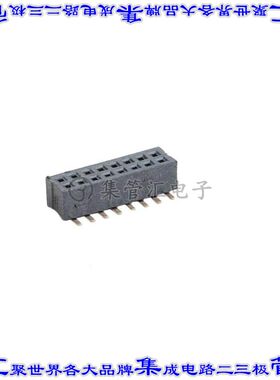 CSCC211-0802A001C1AF 针座连接器16POS接头2排1mm母形插口表贴SM