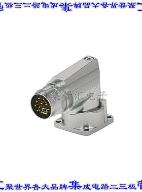 AGC874N0000151A000 圆形连接器17POS插座外壳用于公插针银色面板