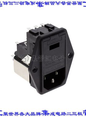 FN378-4-.. 电源接入连接器3POS插座公插片模块IEC320-C14面板安