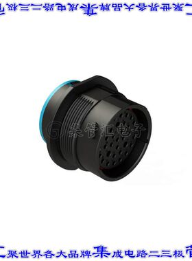 AHDP04-24-35SR-SRA 圆形连接器35POS插座外壳用于母插口黑色面板