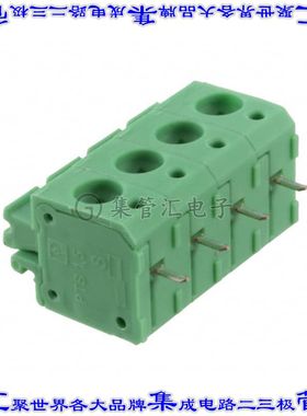 1792889 线对板连接器4POS接线端子5mm通孔水平带板