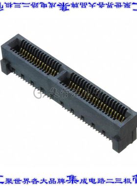 HSEC8-137-01-L-DV-A 卡边缘连接器74POS母头2排0.8mm黑色镀金