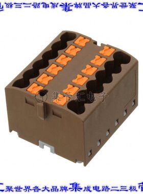 3273296 接线板专用连接器12POS中等31.2mm棕色