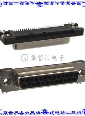190-025-263R001 连接器25POS插座母插口2排D-Sub板边缘