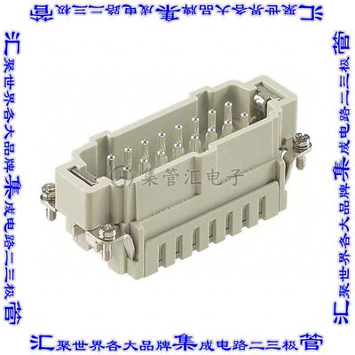9330162616 09330162616连接器16+接地插件公头按进式