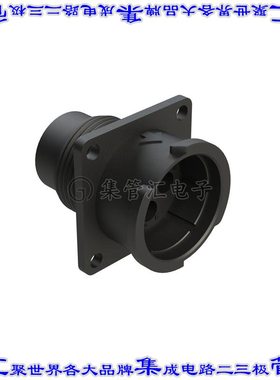 FLS014N4P03 圆形连接器4POS插座外壳用于公插针黑色面板安装