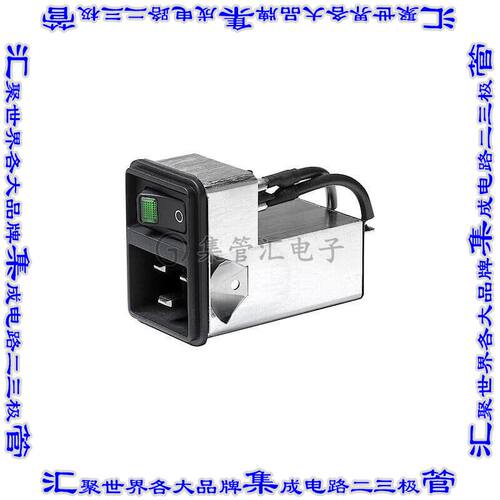 3-136-815 电源接入连接器3POS插座公插片模块IEC320-C20面板安装