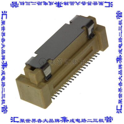 5-5179180-1 板对板连接器40POS插座外罩触点2排0.8mm表贴SMD镀金