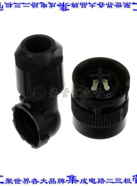 JN1FS04FK1 圆形连接器4(3+PE)插头母插口焊杯银自由悬挂直角