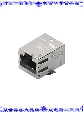 7498111001A 接插件连接器INTEGRATED RJ45 TRANSFORMER WE-R