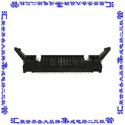 5102321-9 针座连接器40POS接头2排2.54mm公形插针通孔直针镀金